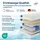 AM Qualitätsmatratzen Premium Latex-Taschenfederkernmatratze 180 x 200 cm H2