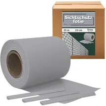TSGPS Sichtschutzstreifen 35 m grau PVC