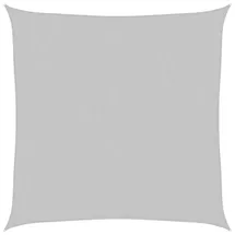 vidaXL Sonnensegel Hellgrau 2x2 m 100 % Polyester Oxford