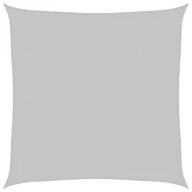 vidaXL Sonnensegel Hellgrau 2x2 m 100 % Polyester Oxford