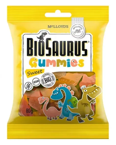 Biosaurus Fruchtgummies süß bio
