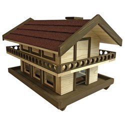 WINDHAGER Vogelhaussilo Landhaus XXL - braun