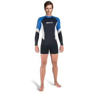 Mares Rash Guard Upf Block 80+ - Herren / Blau / Gr: XS