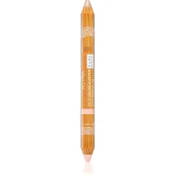 Astra Make-up Pure Beauty Duo Highlighter aufhellender Liner unter die Augenbrauen Farbton Peach Crumble 4,2 g