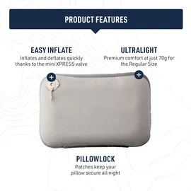 Sea to Summit Aeros Down Pillow grau 42 x 28 x 12 cm
