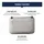 Sea to Summit Aeros Down Pillow grau 42 x 28 x 12 cm