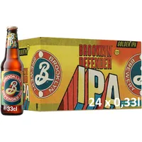 Brooklyn Brewery Brooklyn Defender India Pale Ale Craft Beer (24 x 0,33 l) Flaschenbier