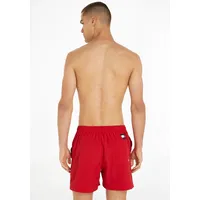 Tommy Hilfiger Herren. UM0UM02048 Badeanzug Sf Medium Drawstring rot XXL Strandbekleidung, Nachhaltig, Recyceltes Nylon