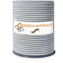 Dreamprint Expanderseil 100m 6mm Grau Gummiseil, Planenseil, Gummikordel Gummischnur