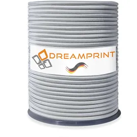 Dreamprint Expanderseil 100m 6mm Grau Gummiseil, Planenseil, Gummikordel Gummischnur