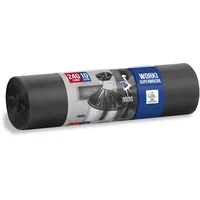 Anna-zaradna Müllsäcke ST-AZ-013906 240 Liter, Stark schwarz, 10 Stück