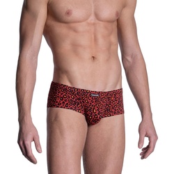 Hot String Pants, rot | leo, S