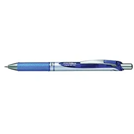 Pentel EnerGel BL77 Gelschreiber blau/silber 0,35 mm, blau