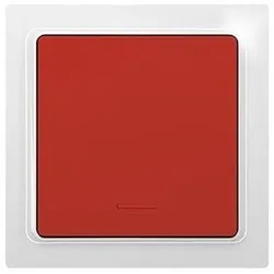 Eltako Funk-1-Kanal-Taster F1T55E-wg/rot 30055810