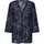 GOLDNER Elegante Pailletten-Jacke blau 46