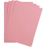 Clairefontaine 975265C Packung mit 25 Bastelkartons Maya, 185g, DIN A4, 21 x 29,7cm, 1 Pack, hellrosa