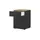 Sconto Nachtschrank Dreamer 45 x 43 x 65 cm Schwarz