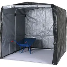 Proregal Gerätehaus 2,01 x 2,01 m Anthrazit