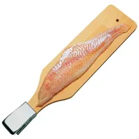 Jenzi Schneidebrett 71 cm Holz Einheitsfarbe