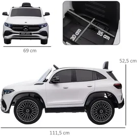 Homcom Elektroauto Mercedes-Benz EQA weiß (12V)