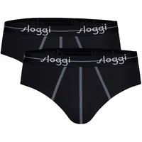 Sloggi Herren Slips 2er Pack Start midi C2P box,