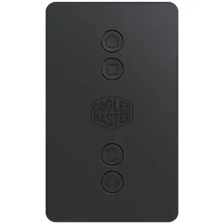 Cooler Master ARGB LED-Controller mit 4 x 3-poligen Anschlüssen - Mehrere Farbeffekte, thermischer Erkennungsmodus, kompatibel mit 4-poliges RGB-Geräten.
