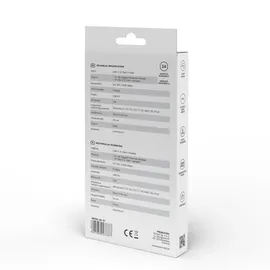 Savio USB-C Hub SAVAK-57 Aluminium 3x USB 3.1 1x RJ45 5Gbps Schwarz/Grau