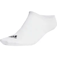 adidas Thin and Light No-Show Socken, 3 Paar White / Black 40-42