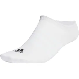 adidas Thin and Light No-Show Socken, 3 Paar White / Black 40-42