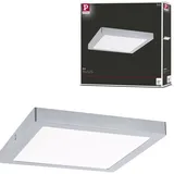 Paulmann LED Panel Abia eckig 300x300mm 4000K Chrom matt