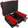 QBRICK SYSTEM ONE 200 Profi Werkzeugkoffer modularer Organizer 585 x 385 x 190 mm schwarz