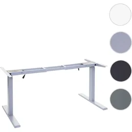 MCW Gestell MCW-D40, variables Tischgestell für Schreibtisch, elektrisch höhenverstellbar Memory 29kg ~ grau