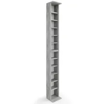 Vicco CD-Regal 21 x 20 x 183,6 cm Grau