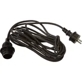 StarTrading Kabel mit E27 Lampenfassung für Lampenschirme/Hängeleuchten 5m
