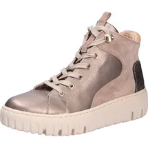 WALDLÄUFER H-Livia Bootie Warmfutter, Chicago Ord. Alicante, Bronce Nougat Toffee, Weite H 941804-400-212 42 1/2 - Silber - 42,5 EU (8,5 UK)