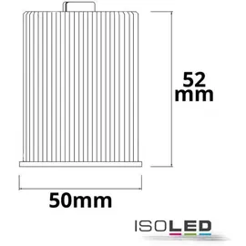 ISOLED LED Spot 115117 8W GU10 750 lm 60° warmweiß