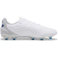 Puma King Match FG/AG Herren Puma White-Bluemazing-Flat Light Gray 47