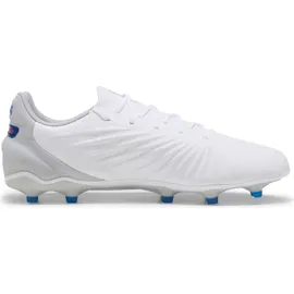 Puma King Match FG/AG Herren Puma White-Bluemazing-Flat Light Gray 47