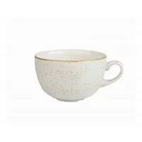 Churchill 12 x Milchkaffeetasse 0,34l STONECAST barley white