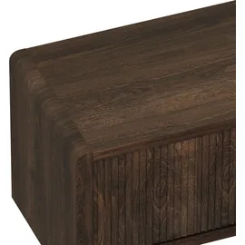 [en.casa] Fernsehschrank Lukkodso 150x40x40 cm Walnussoptik