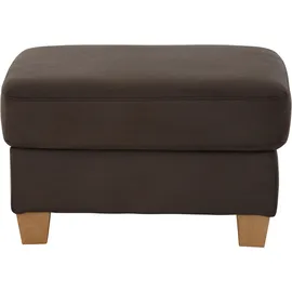 Home Affaire Polsterhocker Dalia mit Stauraum 66 x 46 x 76 cm Braun