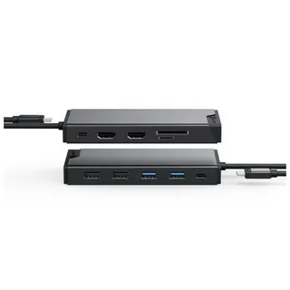 Alogic MV2 12-in-1 USB-C Dual Display DP Alt Mode Dockingstation