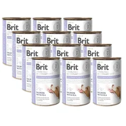 BRIT GF Veterinary Diets Dog Gastrointestinal 12x400g- Nassfutter für Hunde