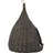 vidaXL Katzenhaus mit Kissen Grau 40x60 cm Naturweide Tipi