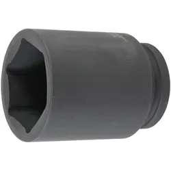 BGS Kraft-Steckschlüssel-Einsatz Sechskant, tief | Antrieb Innenvierkant 25 mm (...