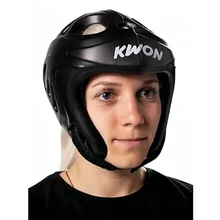 KWON Kopfschutz Shocklite, Versch. Farben Schwarz L