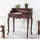 DESIGN DELIGHTS EDLER Holz SEKRETÄR Napoleon Mahagoni, braun, 80 cm | Schreibtisch