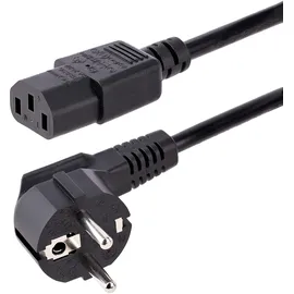 Startech Stromkabel 1m, Schuko auf C13, 10A 250V (713E-1M-POWER-CORD)