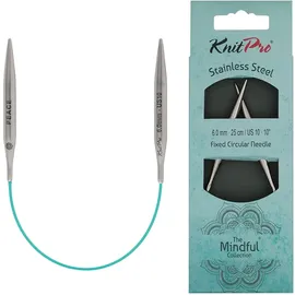 KnitPro Rundstricknadel 25 cm 6 mm