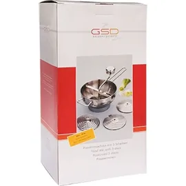 Gsd Passiermaschine 40110 Edelstahl Silber